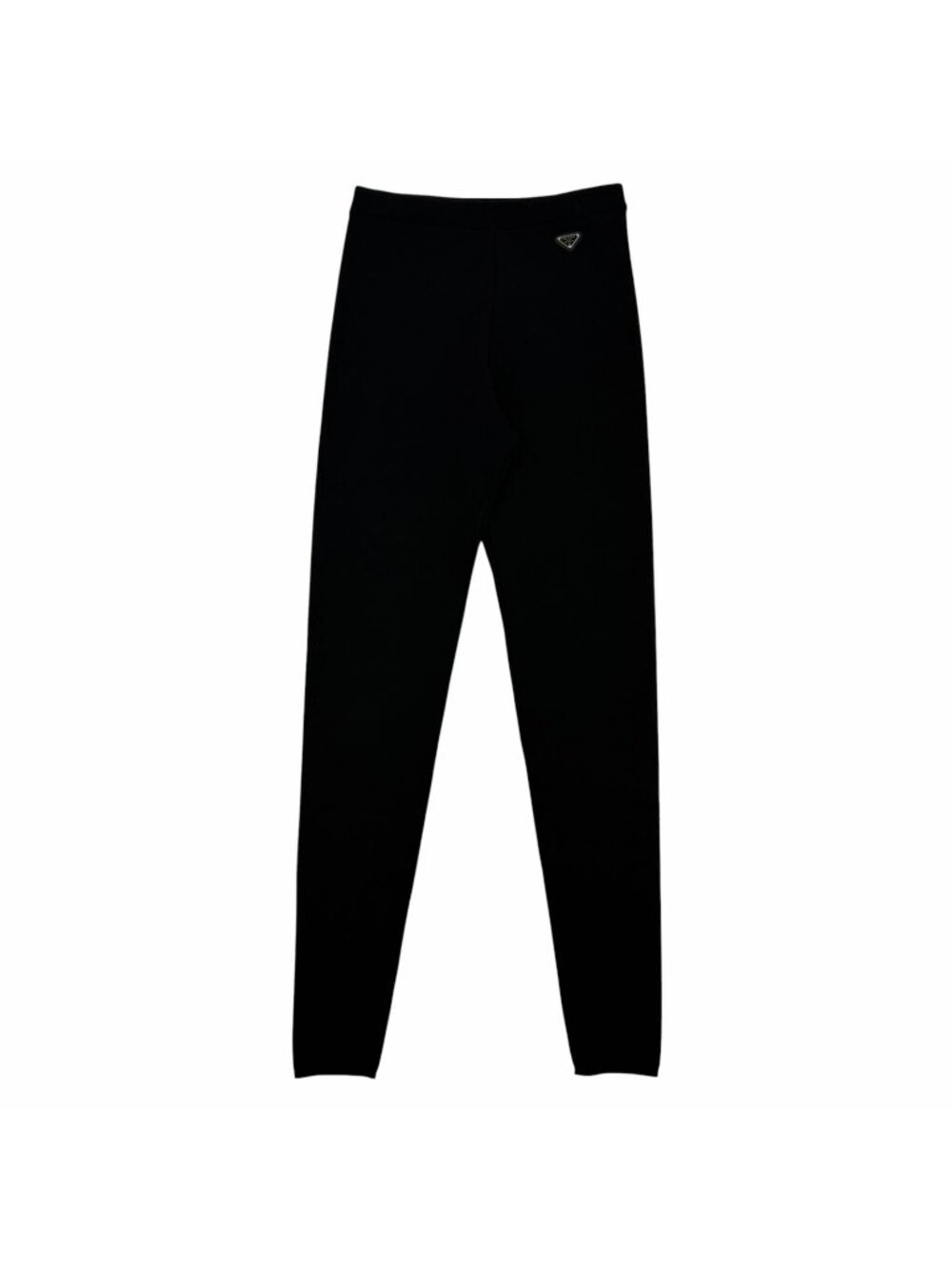 Prada Wool Knit Pants Black 38